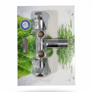 ÇİFTLİ ÇAMAŞIR BEYAZSU KROMLU VAKUMLU