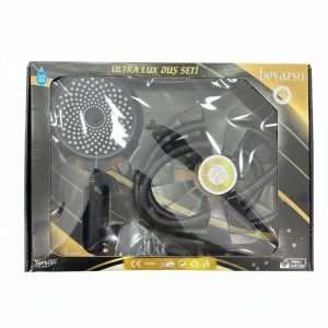 BEYAZSU DUŞ SETİ LÜX FULL SİYAH ZEBRA