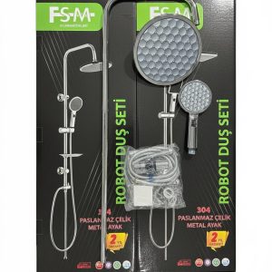 FSM ROBOT DUŞ SETİ ROMA YUVARLAK 304