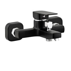 BEYAZSU KARE SİYAH BANYO BATARYASI