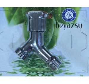 ÇAMAŞIR MUSLUK İNOX VAKUMLU BEYAZSU